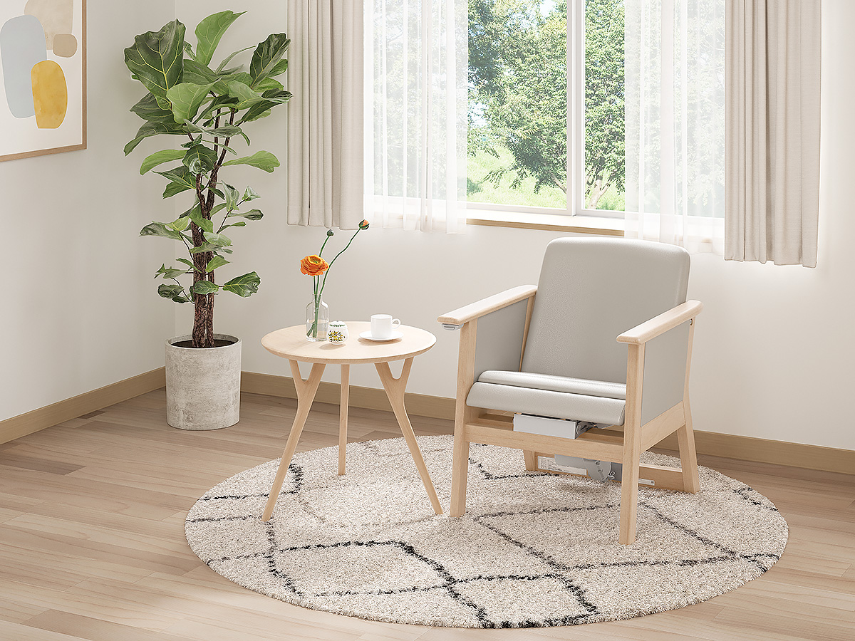 電動リフトアップチェア リフミア 部屋に設置したイメージ