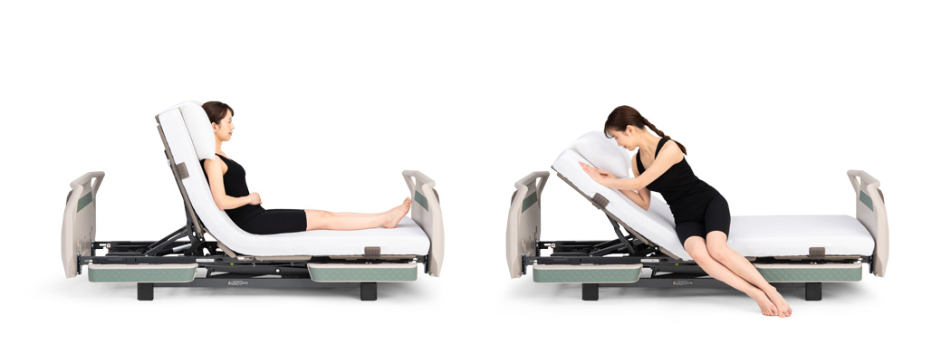 【2モーション】離床のしやすさに配慮した新しい連動プログラム