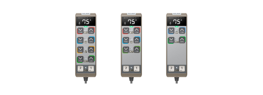 表示パネル付き手元スイッチ